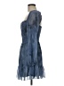 Wilfred 100% Polyester Hearts Blue Cocktail Dress Size M - photo 5