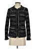J.ING 100% Polyester Tweed Black Jacket Size S - photo 1