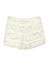 Freeway 100% Cotton Tweed Ivory Shorts Size M - photo 2