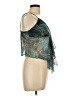 Shein Curve Teal Sleeveless Blouse Size 12 - photo 4