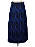 Zara Graphic Blue Formal Skirt Size L - photo 2