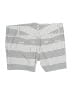 Ann Taylor Factory Houndstooth Silver Shorts Size 2 - photo 2
