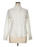Foxcroft Ivory Long Sleeve Button-Down Shirt Size 14 - photo 1