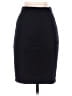 J.Crew 100% Wool Solid Black Wool Skirt Size 00 (petite) - photo 2