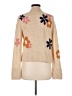 Rails Floral Tan Pullover Sweater Size M - photo 2