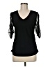 DKNY Black 3/4 Sleeve Top Size M - photo 1