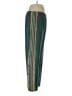 Adidas 100% Polyester Color Block Green Track Pants Size M - photo 4