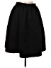 Express Solid Black Formal Skirt Size 6 - photo 1