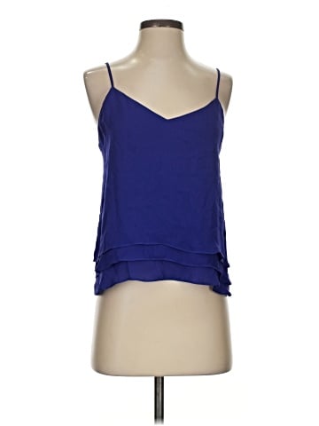 Parker Sleeveless Silk Top (view 1)