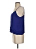 Parker 100% Silk Blue Sleeveless Silk Top Size S - photo 5