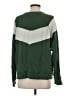The Great. Chevron-herringbone Green Sweatshirt Size Sm (1) - photo 2