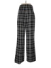 Express Outlet Plaid Black Casual Pants Size 12 - photo 2