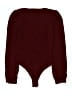 Lulus Burgundy Bodysuit Size XL - photo 2