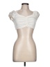 Forever 21 Ivory Short Sleeve Top Size L - photo 1