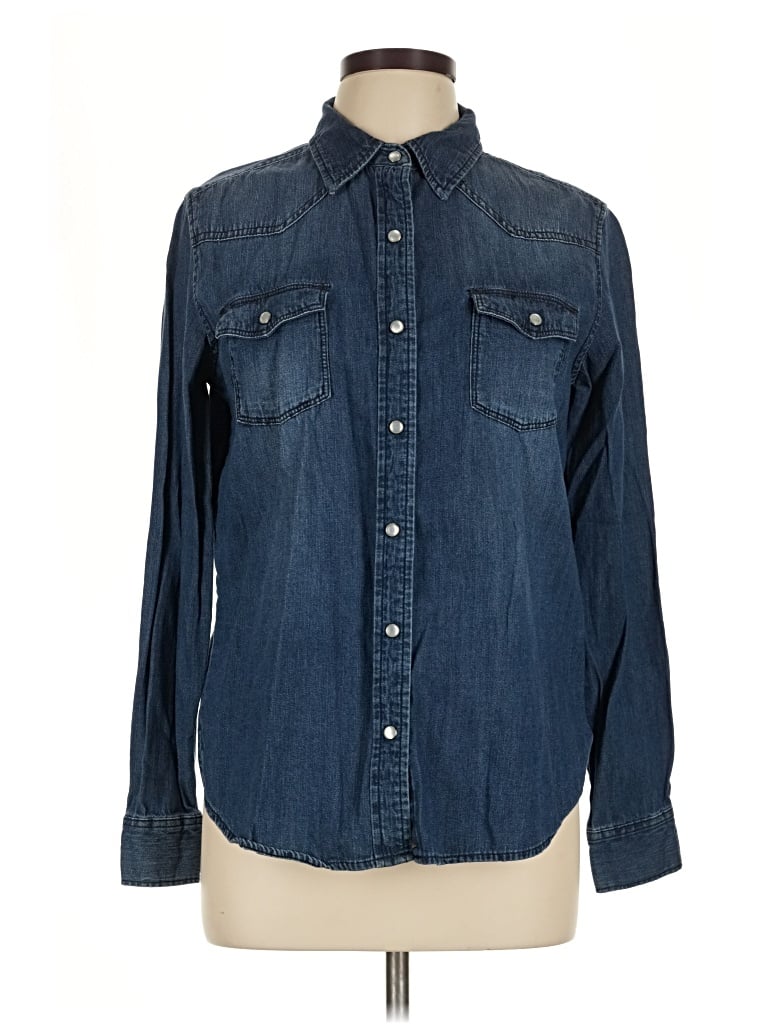 Pre-owned Universal Thread Denim Jacket In Blue