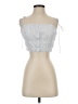 Aerie 100% Cotton Silver Sleeveless Blouse Size S - photo 1