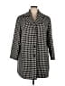 Judith Hart 100% Acrylic Houndstooth Gray Coat Size 18 - photo 1