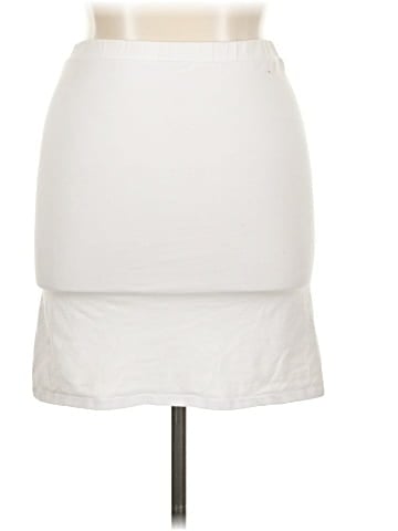Stretch Is Comfort Casual Skirt - back