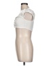 Forever 21 Ivory Short Sleeve Top Size L - photo 5
