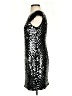 Robert Rodriguez 100% Polyester Metallic Silver Cocktail Dress Size 0 - photo 5