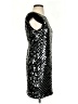 Robert Rodriguez 100% Polyester Metallic Silver Cocktail Dress Size 0 - photo 4
