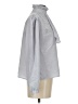 Assorted Brands Solid Silver Long Sleeve Blouse Size S (estimated) - photo 4