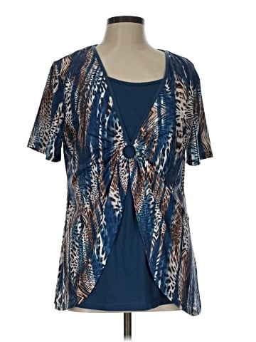 Unbranded Short Sleeve Blouse (view 1)