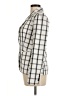 Express Checkered-gingham Ivory Blazer Size 6 - photo 5