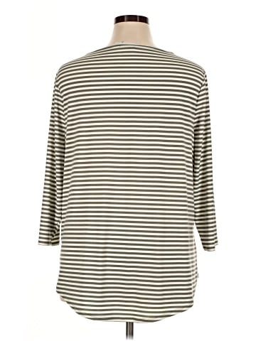 Chico's 3/4 Sleeve T-Shirt (view 2)