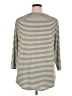 Chico's Stripes Ivory 3/4 Sleeve T-Shirt Size XL (3) - photo 2