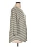 Chico's Stripes Ivory 3/4 Sleeve T-Shirt Size XL (3) - photo 4