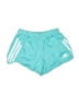 Adidas 100% Recycled Polyester Color Block Teal Athletic Shorts Size 10 - 12 - photo 1