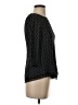 Anthropologie 100% Polyester Black 3/4 Sleeve Top Size XS - photo 4