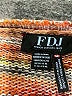 FDJ Tie-dye Orange Pullover Sweater Size XL - photo 7