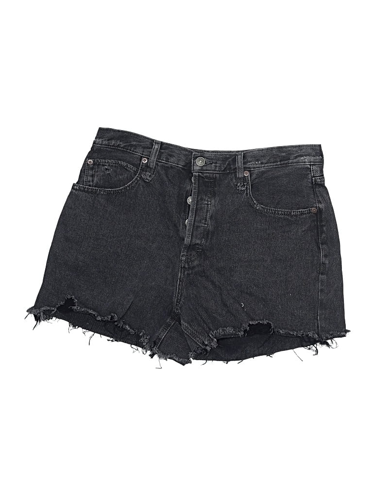 Pre-owned We The Free Denim Shorts In Black