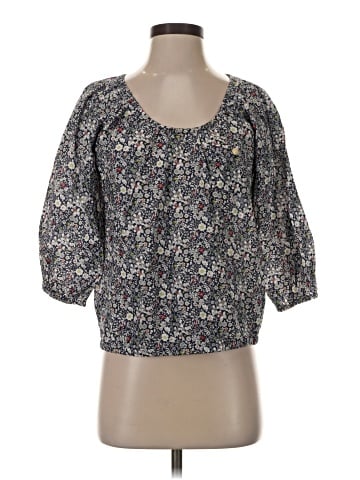 Liberty Art Fabrics for J.Crew 3/4 Sleeve Blouse (view 1)