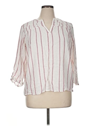Splendid 3/4 Sleeve Button-Down Shirt (view 1)