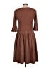 Carven Tweed Brown Casual Dress Size L - photo 2
