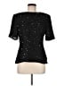 Stenay 100% Polyester Black Short Sleeve Blouse Size M - photo 1