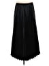Mango 100% Polyester Black Formal Skirt Size S - photo 1