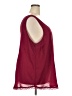 Torrid 100% Polyester Burgundy Sleeveless Blouse Size 3X Plus (3) - photo 4