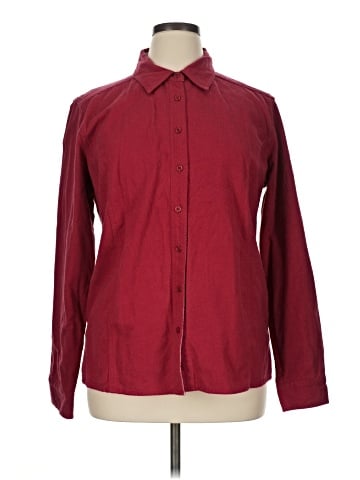 Natural Reflections Long Sleeve Button-Down Shirt (view 1)