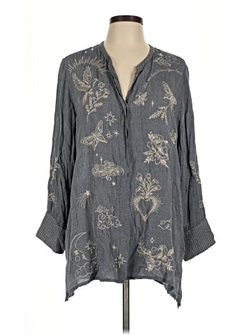 Johnny Was 3/4 Sleeve Blouse (view 1)