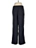 Talbots 100% Cotton Solid Blue Track Pants Size M - photo 2