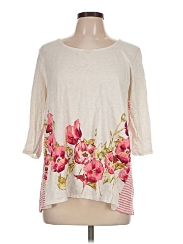 J.Jill 3/4 Sleeve T-Shirt (view 1)