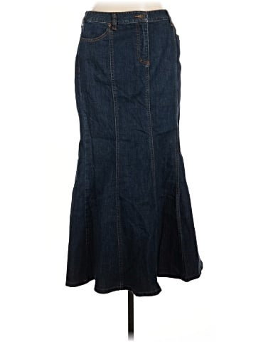 Jeanology Denim Skirt (view 1)