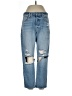 FRAME 100% Cotton Blue Jeans Size 30 waist - photo 1