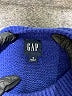 Gap Blue Pullover Sweater Size S - photo 7