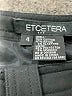 Etcetera Solid Black Casual Skirt Size 4 - photo 4