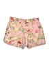 H&M 100% Polyester Floral Pink Shorts Size M - photo 2